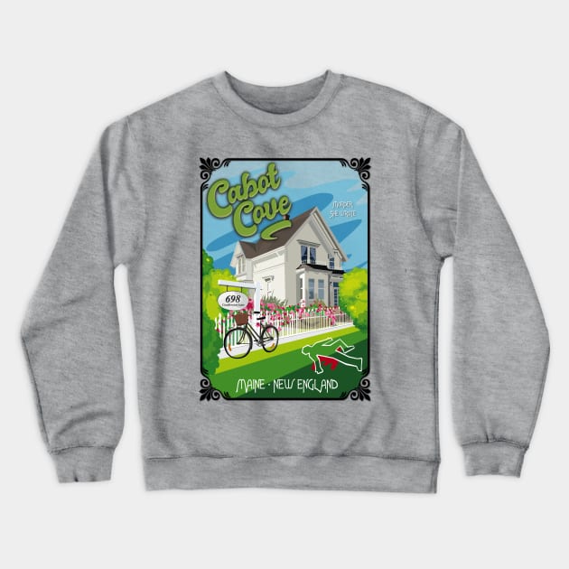 Blair House, Cabot Cove Crewneck Sweatshirt by BOEC Gear